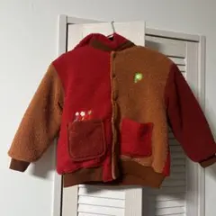 【ピクミン】breeze 140センチ新品☆リバーシブルボアブルゾン　完売