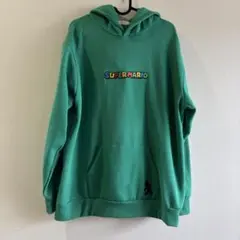 LLサイズ★スーパーマリオブラザーズ　ルイージ　トレーナー