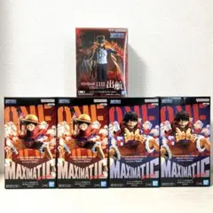 ONE PIECE 新作フィギュア　ルフィ　サボ　3種5点