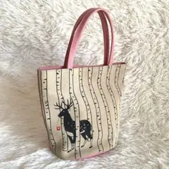 OZIO トートバッグ　エゾシカ