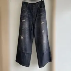 2026年最新】mb ultimate fabric トロンプルイユワイドデニムパンツの