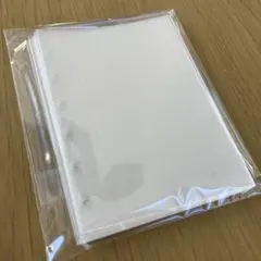 シール帳リフィル 20枚 A7バインダー用 硬めタイプ