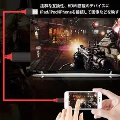 HDMI 変換 ケーブル iphoneテレビ接続ケーブル