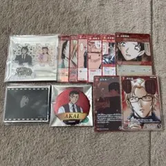 名探偵コナン アニコナ展 赤井秀一 缶バッジ アクリルマグネット