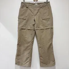 ノースフェイス 2wayコンバーチブルパンツ ワークパンツ ベージュ アウトドア