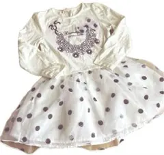 長袖ワンピース 女の子　120cm