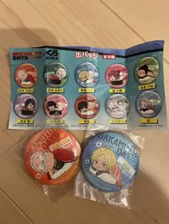 未使用　くら寿司　SAKAMOTO DAYS 缶バッジ2個セット　坂本デイズ