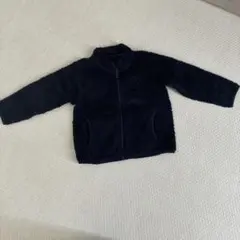 ネイビー　フリースジャケット 110