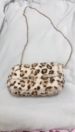 MAJESTIC LEGON ショルダーバッグ　ヒョウ柄