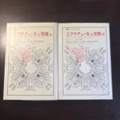 デリダ　エクリチュールと差異 (上) & (下)