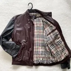 【超激レア切り替えXL】JACKERS レザージャケット ライダース　ブルゾンのサムネイル
