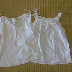 タンクトップ＆キャミソール2枚組