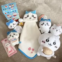 【大量】ちいかわ ハチワレまとめ売り タオル　ぬいぐるみ キーホルダーセット