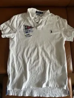 Ralph Lauren ホワイト ポロシャツ M ラルフローレン