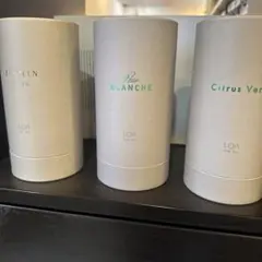 LOAオイルジャスミン 、ペアブランシュ、シトラスヴェール100ml 3本セット