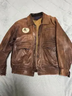 9*n様 ブラウンレザージャケット