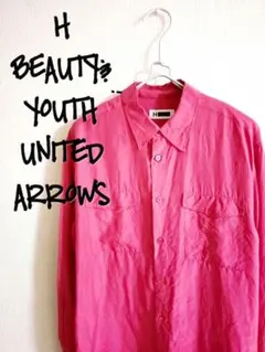 D222249 H B&Y UNITED ARROWS SILK SHIRT
