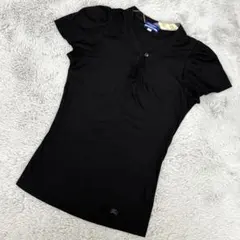 BURBERRY BLUE LABEL Tシャツ ホースロゴ 黒 38 M