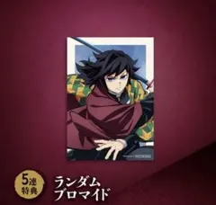 鬼滅の刃　アニプレックス　くじ　冨岡義勇　クリアファイル　ブロマイド