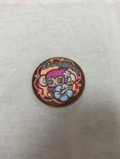 ナルミヤキャラクターズ 刺繍缶バッジ ビスケット ルッキー デイジーラヴァーズ