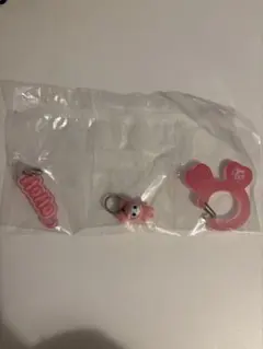 TWICE LOVELYSアクリルカラビナフロッキーマスコット　モモ