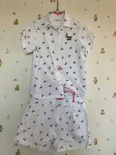【破格‼️】ビームスゴルフ　レディース　ポロシャツ　ショートパンツ　セットアップ