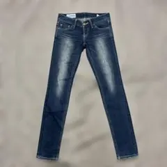 092【SLY】スライ スキニーデニム ストレッチ 25 W35 股下74のサムネイル