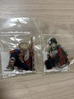 ヒロアカ 十傑描き下ろしアクスタ 爆豪勝己 緑谷出久