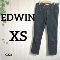 エドウィン デニム XS⭐️ジーンズ 古着 ヴィンテージ カジュアル お洒落