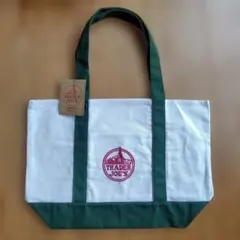 【新品】トレーダージョーズ キャンバス トートバッグ グリーン