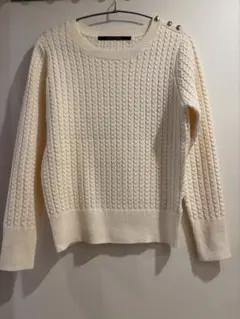 YECCA VECCA イェッカヴェッカ 縄あみニット