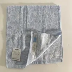 WEDGWOOD ライトブルー タオルハンカチ 箱入り