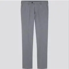 美品 ユニクロ 感動パンツウルトラライト（ウールライク) グレー w76