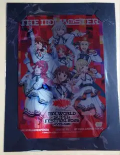 アイマスIWSF DAY3 入場特典 限定グッズ メタルプレート - メルカリ