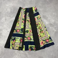 tricot COMME des GARÇONsパッチワークロングスカート tricot COMME des GARCONS 花柄 パッチワーク スカート - メルカリ