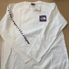 THE NORTH FACE 長袖Tシャツ ホワイト