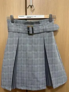 INGNI チェックプリーツスカート