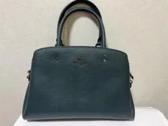 COACH リリー　ミニ　キャリーオール　グリーン