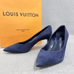 LOUIS VUITTON ネイビー ハイヒール 2026年最新】LOUIS VUITTON カラー：ネイビー系 レディース ハイヒール