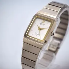 美品 RADO 4Pダイヤ ゴールド ジュビリー 超硬ケース 稼働 スクエア