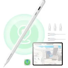【新品未使用】ESR iPadペンシル ホワイト(「探す」機能付き)