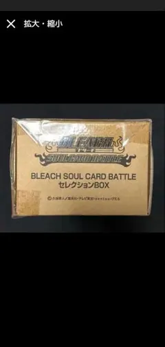 BLEACH SOUL CARD BATTLE セレクションBOX 無月 BLEACH SOUL CARD BATTLE Selection BOX