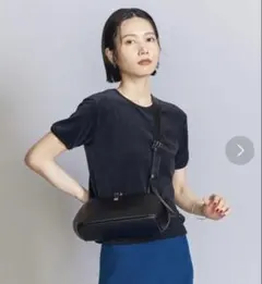 BEAUTY&YOUTH ビューティー＆ユース　ベロアリンガーT 半袖Tシャツのサムネイル