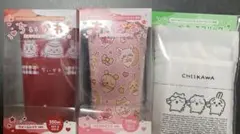 ちいかわエコバッグ、ちいかわステンレスタンブラーセット　セブンイレブン限定3点