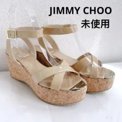ジミーチュウ　ウェッジ　スリングバック　サンダル　パンプス　厚底　ストラップ付きのサムネイル