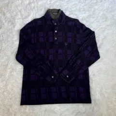 LYLE&SCOTT チェック 長袖シャツ 刺繍ロゴ メンズ Mのサムネイル