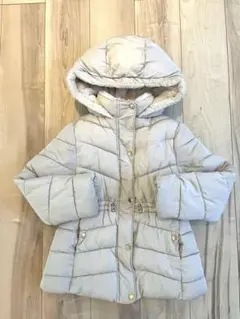 ZARA ベージュアイボリー　アウター140センチ