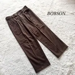 H0【ボブソン】スラックス　ストレート　ブラウン　31 センタープレス　柔らか