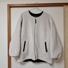 グローバルワーク　リバーシブルボアブルゾン　L