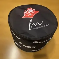 MUMU & CO. 丸型ポーチ 黒